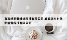 宜宾丝丽雅纤维科技有限公司,宜宾四川时代新能源科技有限公司